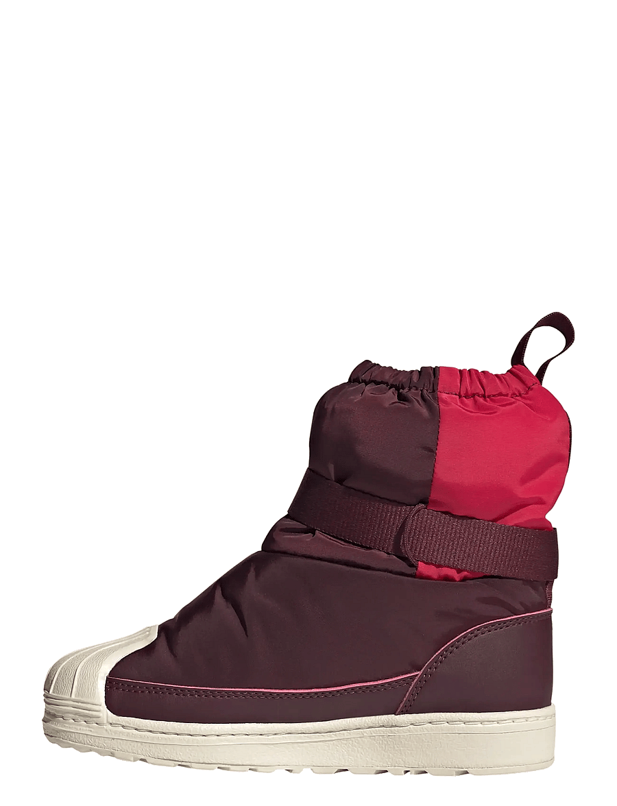 adidas Originals - SUPERSTAR 360 WTR BOOT C - sko - maroon/wonwhi/rubred - 3