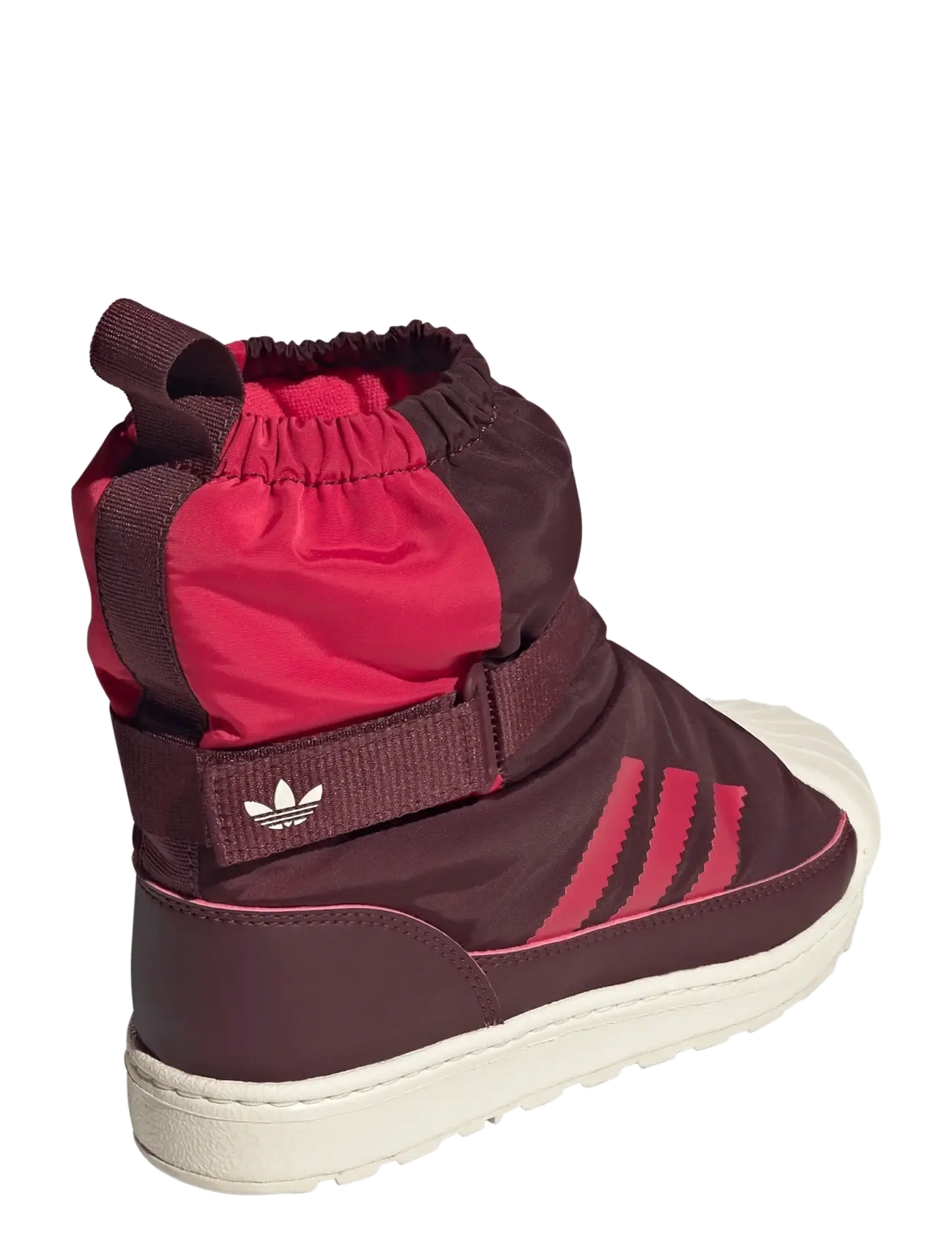 adidas Originals - SUPERSTAR 360 WTR BOOT C - sko - maroon/wonwhi/rubred - 4