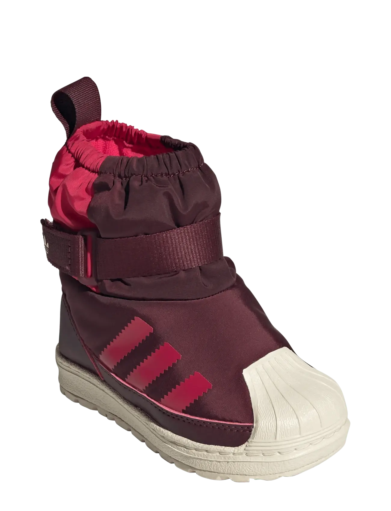 adidas Originals SUPERSTAR 360 WTR BOOT I - Sko - MAROON/WONWHI/RUBRED / red