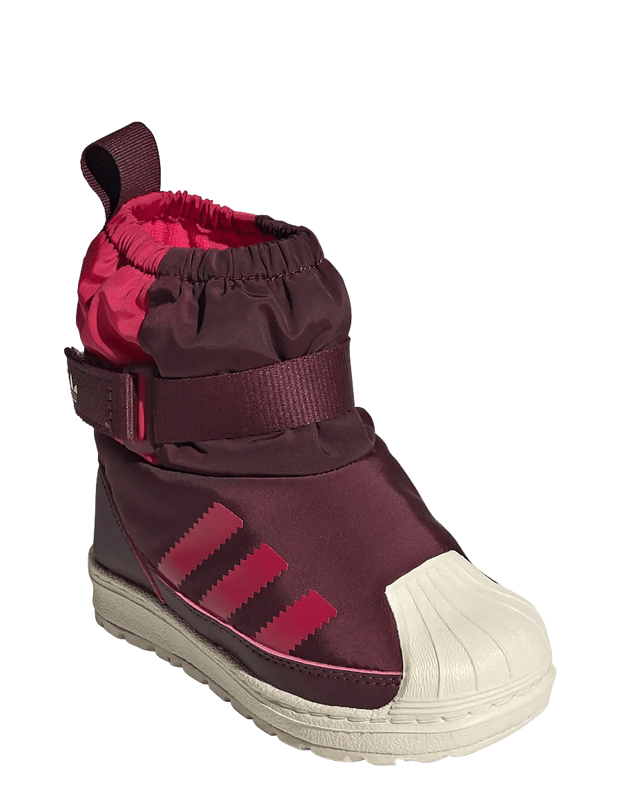 adidas Originals - SUPERSTAR 360 WTR BOOT I - sko - maroon/wonwhi/rubred - 1