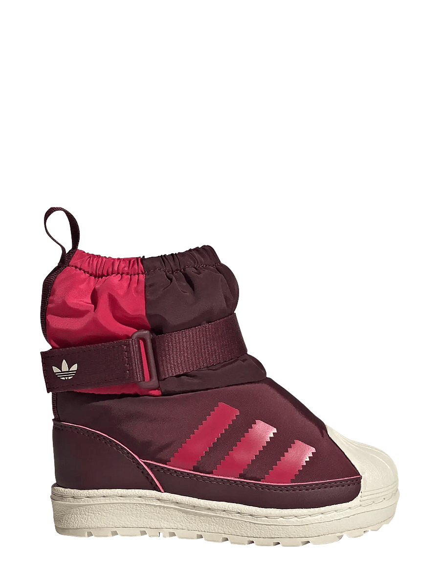 adidas Originals - SUPERSTAR 360 WTR BOOT I - sko - maroon/wonwhi/rubred - 2