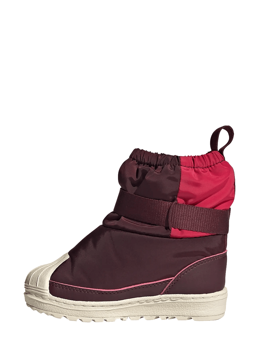 adidas Originals - SUPERSTAR 360 WTR BOOT I - sko - maroon/wonwhi/rubred - 3