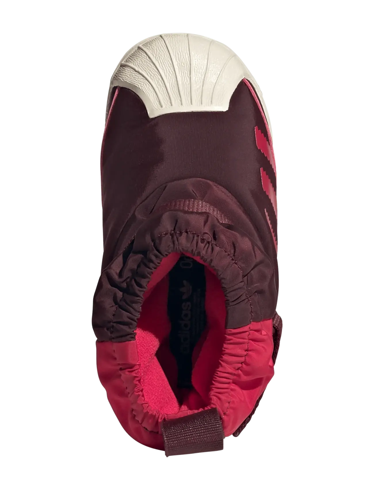 adidas Originals - SUPERSTAR 360 WTR BOOT I - sko - maroon/wonwhi/rubred - 5