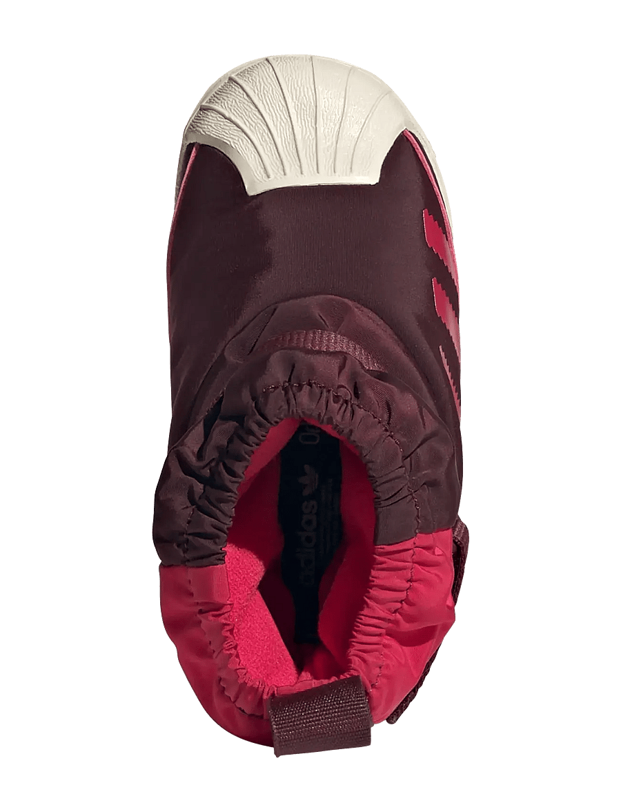 adidas Originals - SUPERSTAR 360 WTR BOOT I - sko - maroon/wonwhi/rubred - 5