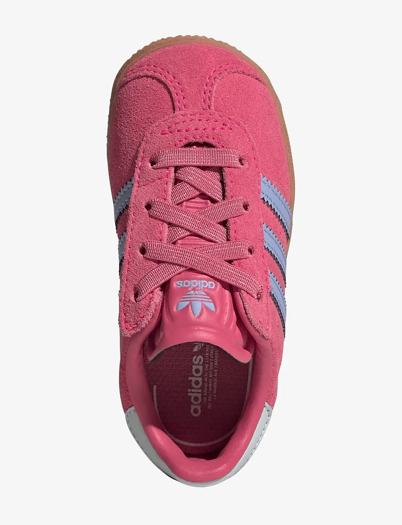 adidas Originals - GAZELLE CF EL I - lave sneakers - shopnk/bluspa/halblu - 4