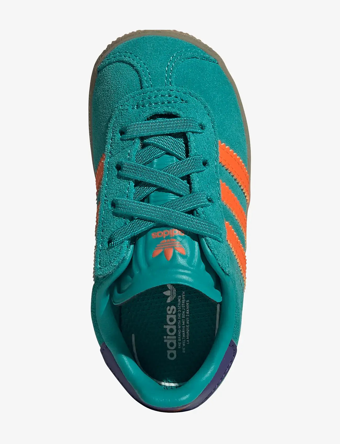 adidas Originals - GAZELLE CF EL I - kõrge säärega tossud - purtea/impora/cpurpl - 4