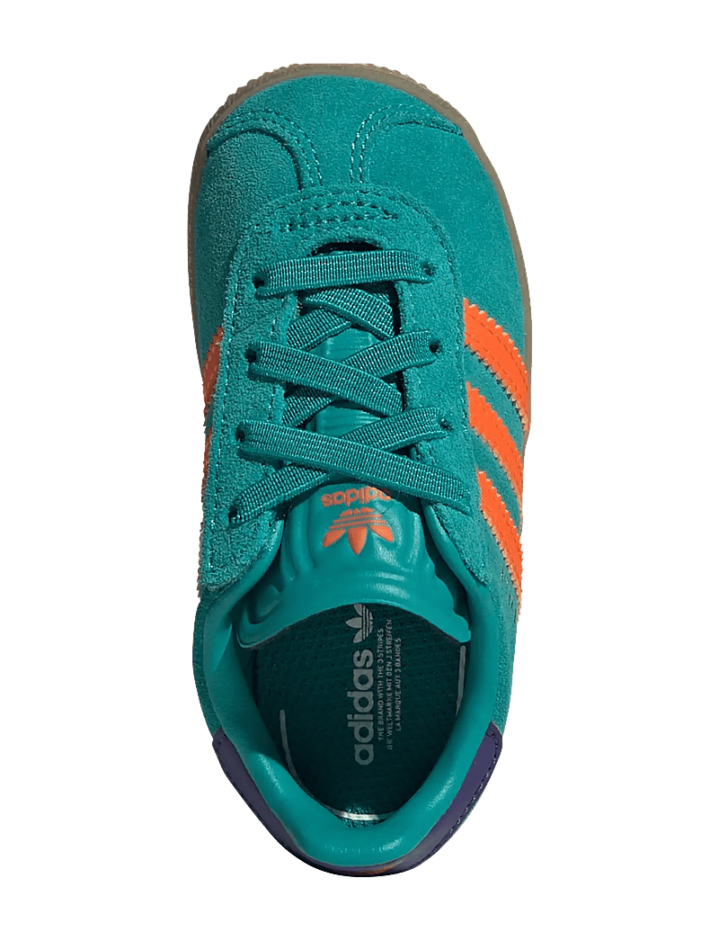 adidas Originals - GAZELLE CF EL I - kõrge säärega tossud - purtea/impora/cpurpl - 4