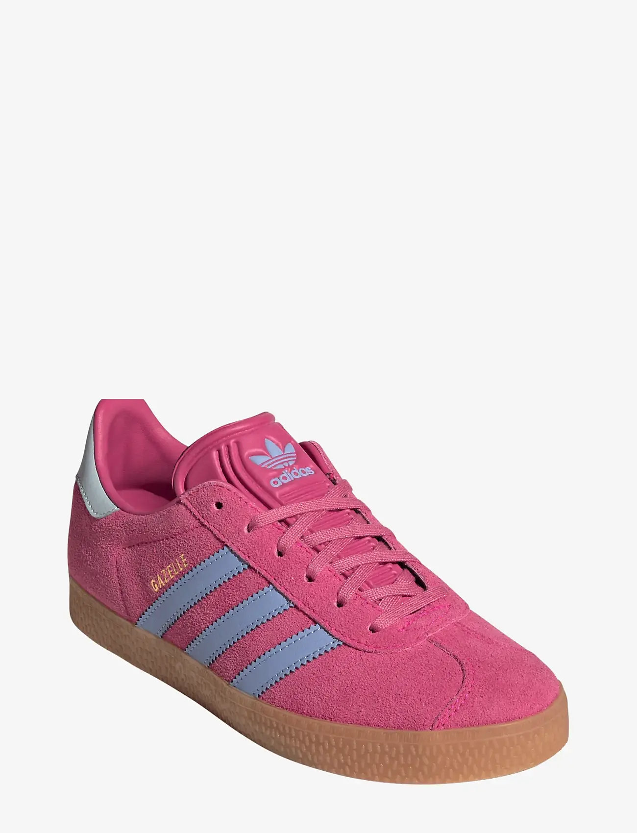 adidas Originals - GAZELLE J - lave sneakers - shopnk/bluspa/halblu - 0