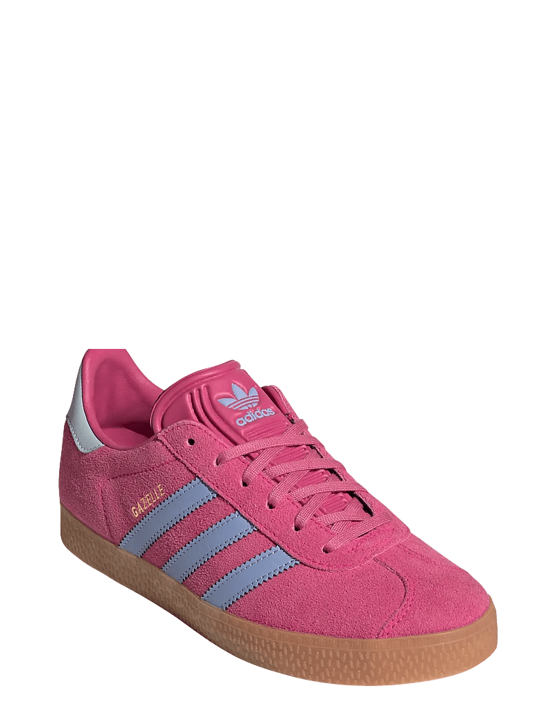 adidas Originals - GAZELLE J - lave sneakers - shopnk/bluspa/halblu - 0