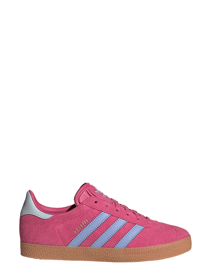adidas Originals - GAZELLE J - lave sneakers - shopnk/bluspa/halblu - 1