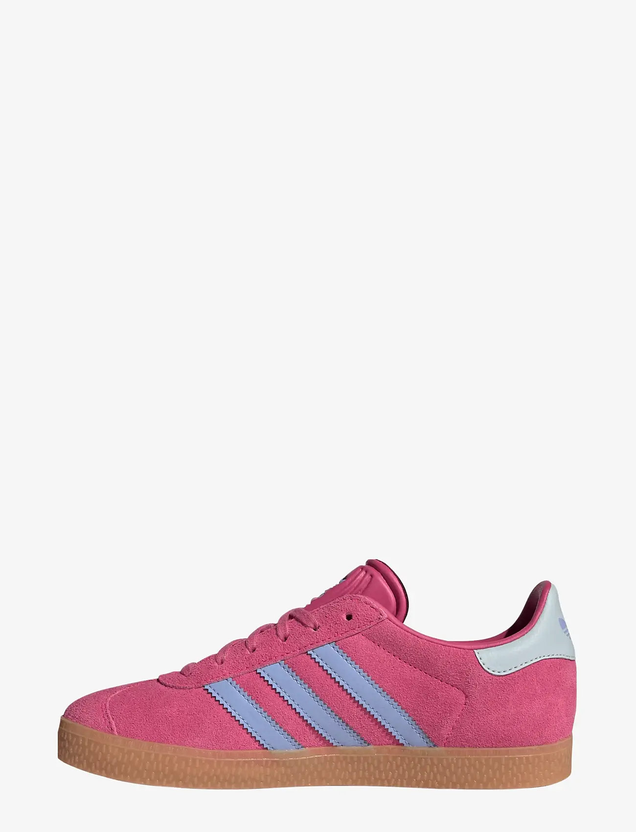 adidas Originals - GAZELLE J - lave sneakers - shopnk/bluspa/halblu - 2