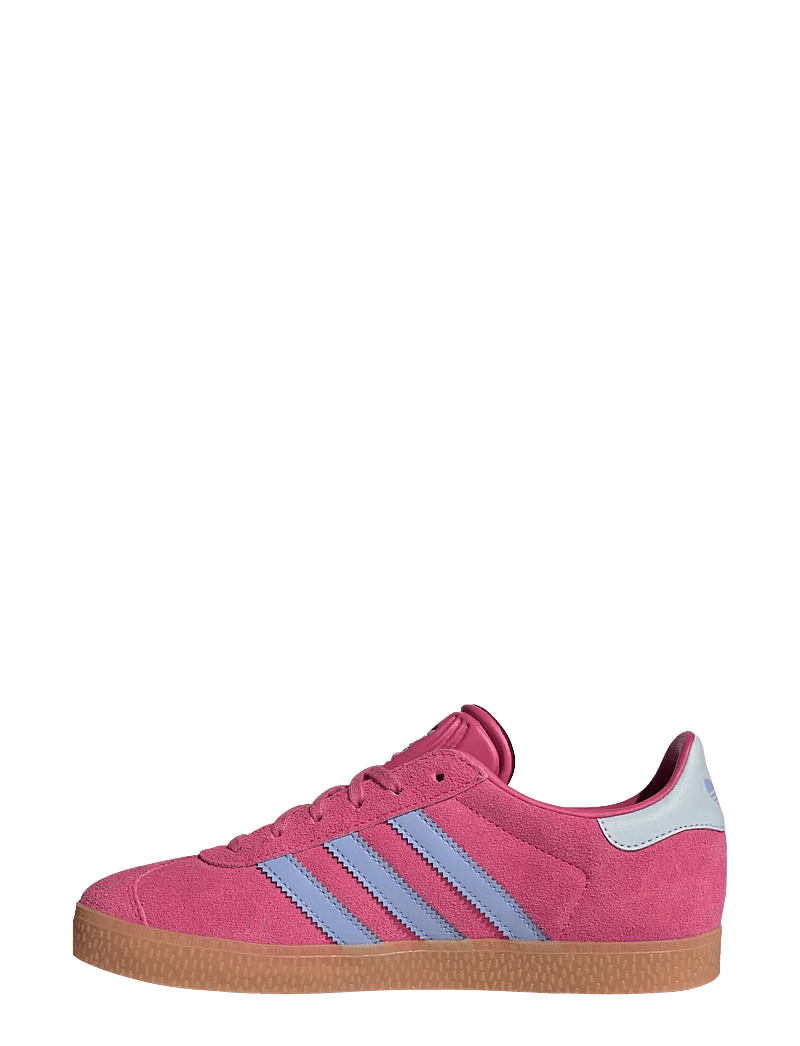adidas Originals - GAZELLE J - lave sneakers - shopnk/bluspa/halblu - 2