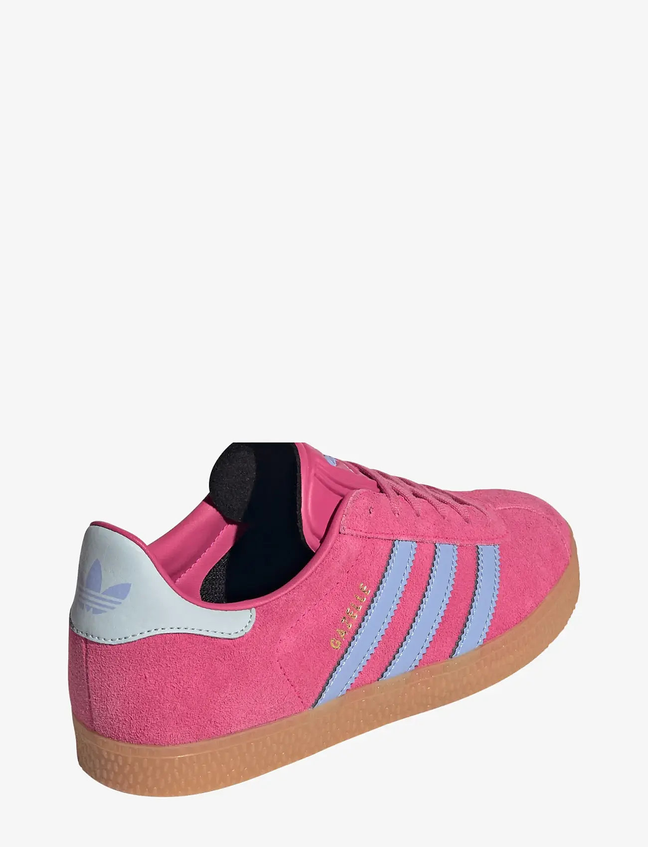 adidas Originals - GAZELLE J - lave sneakers - shopnk/bluspa/halblu - 3