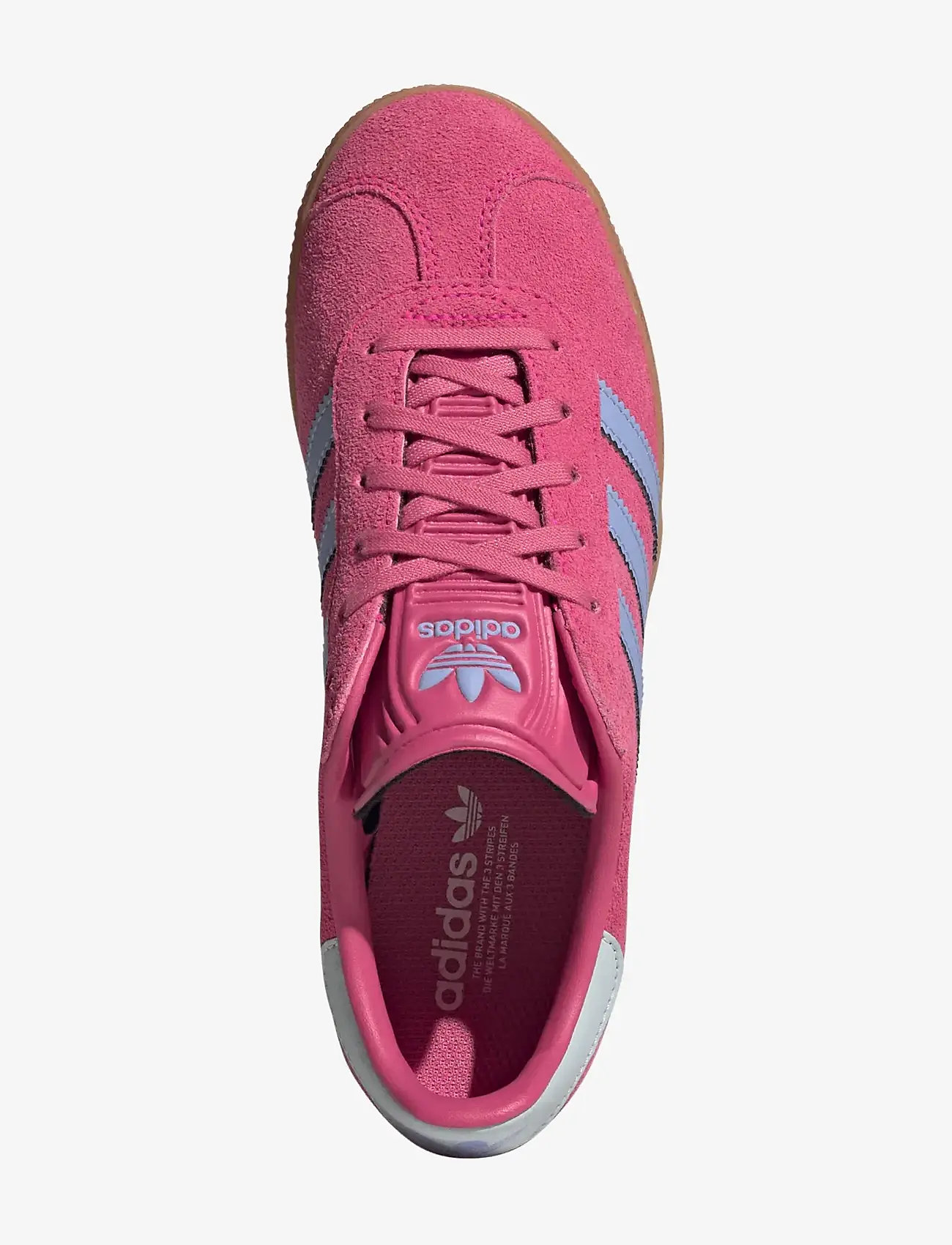 adidas Originals - GAZELLE J - lave sneakers - shopnk/bluspa/halblu - 4