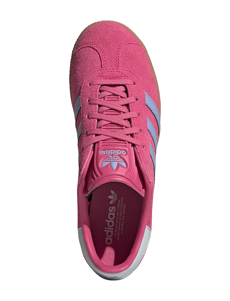 adidas Originals - GAZELLE J - lave sneakers - shopnk/bluspa/halblu - 4