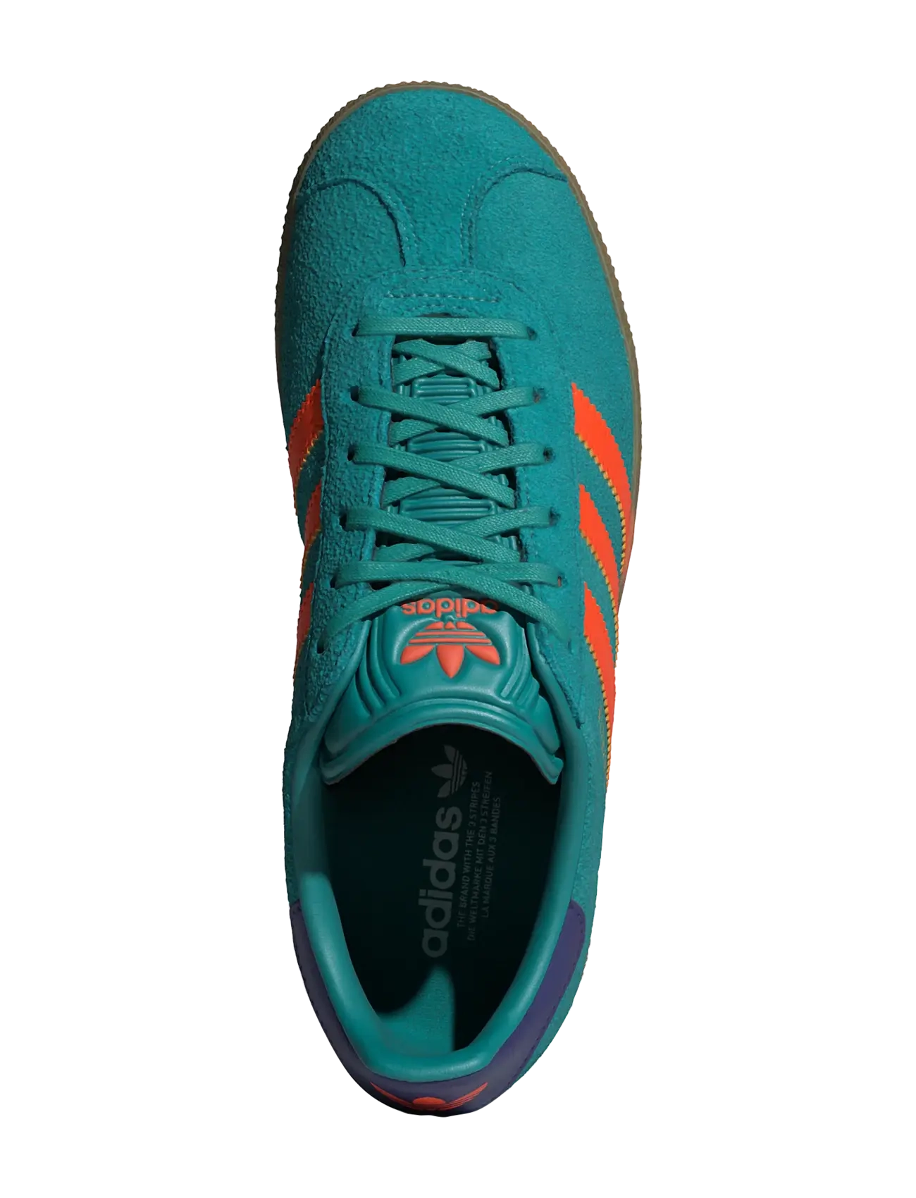 adidas Originals - GAZELLE J - lave sneakers - purtea/impora/cpurpl - 4