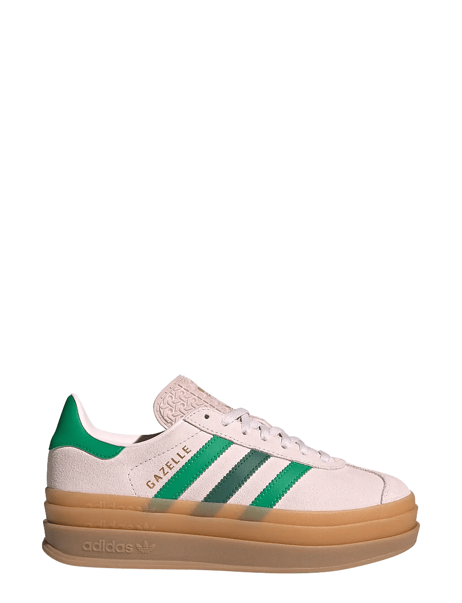 adidas Originals - GAZELLE BOLD J - lave sneakers - almpnk/cougrn/goldmt - 1