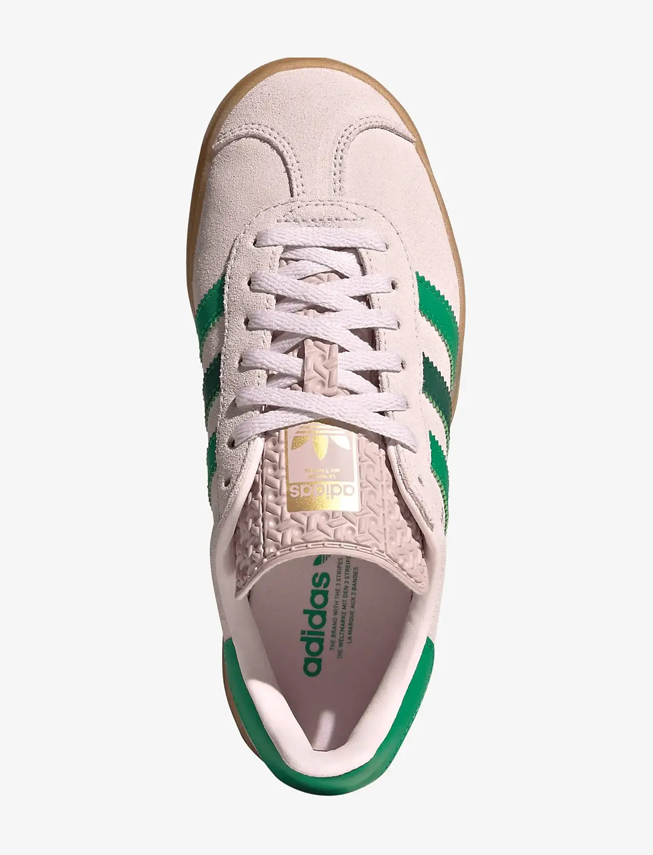 adidas Originals - GAZELLE BOLD J - niedriger schnitt - almpnk/cougrn/goldmt - 4