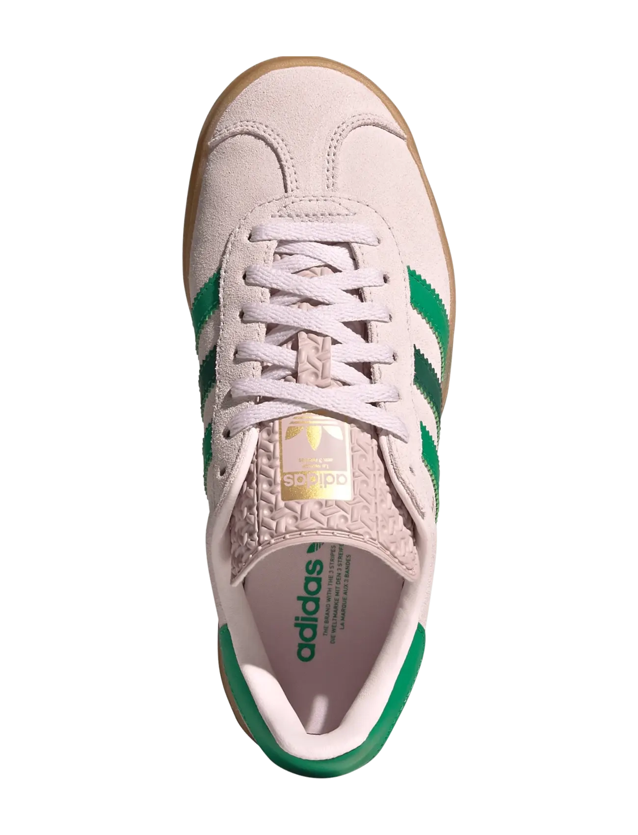 adidas Originals - GAZELLE BOLD J - niedriger schnitt - almpnk/cougrn/goldmt - 4