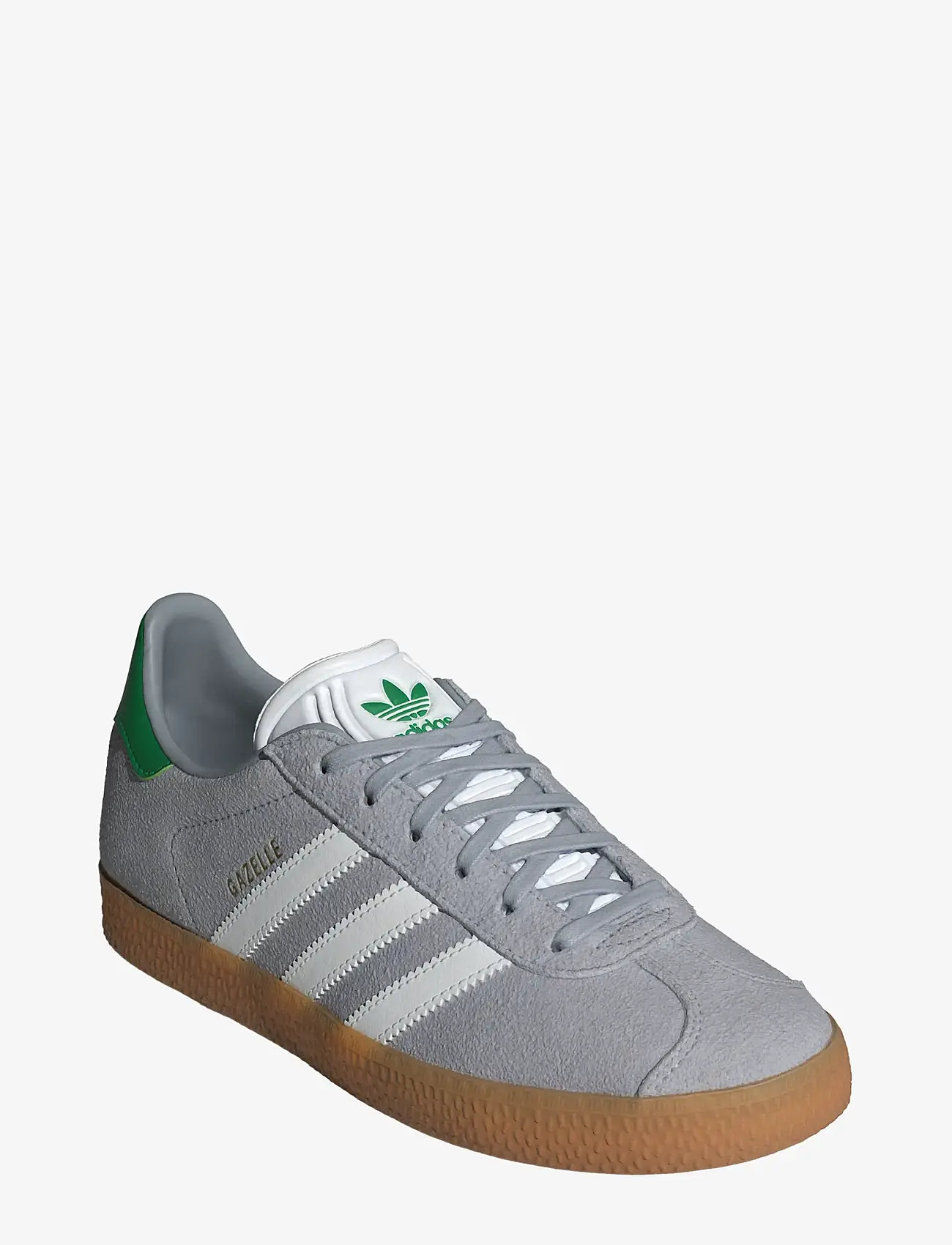 adidas Originals - GAZELLE J - låga sneakers - halsil/ftwwht/green - 0