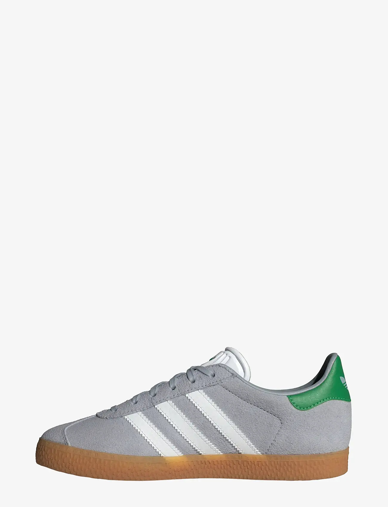 adidas Originals - GAZELLE J - låga sneakers - halsil/ftwwht/green - 2