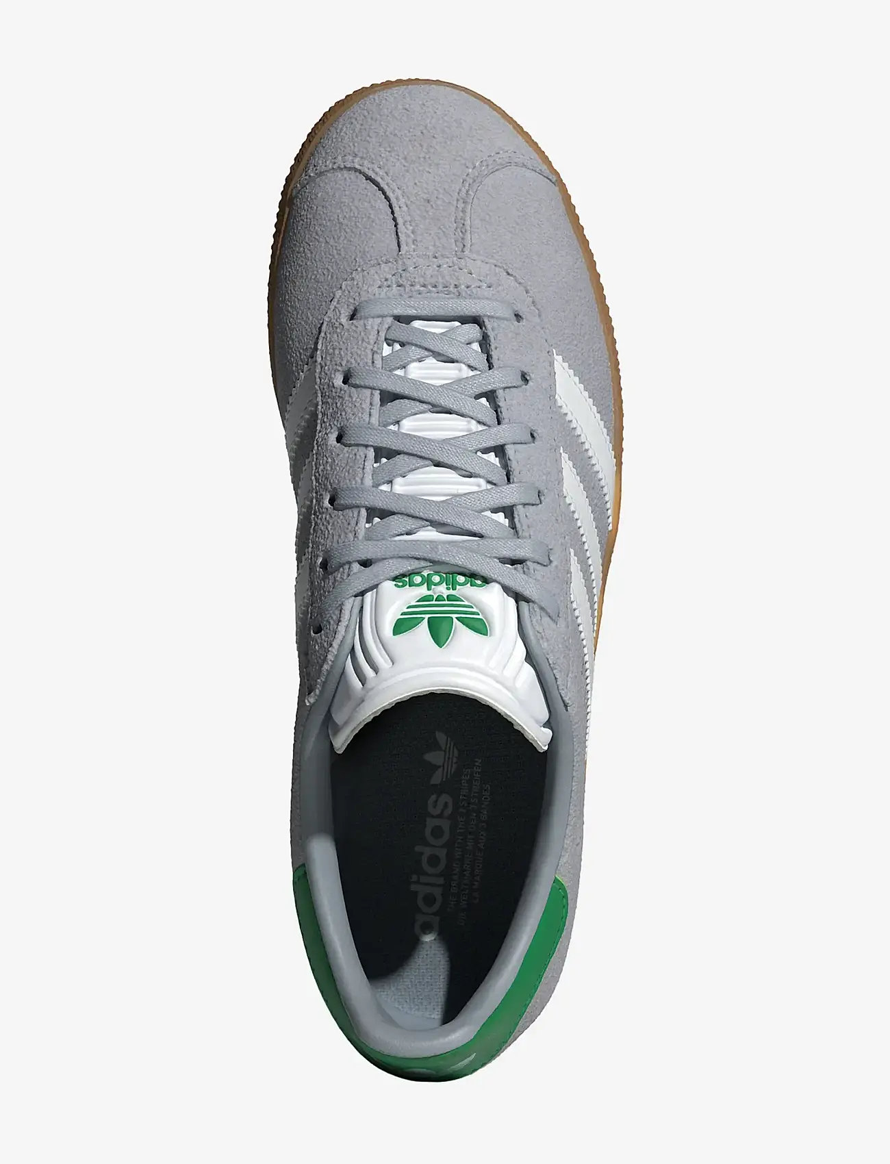 adidas Originals - GAZELLE J - låga sneakers - halsil/ftwwht/green - 4