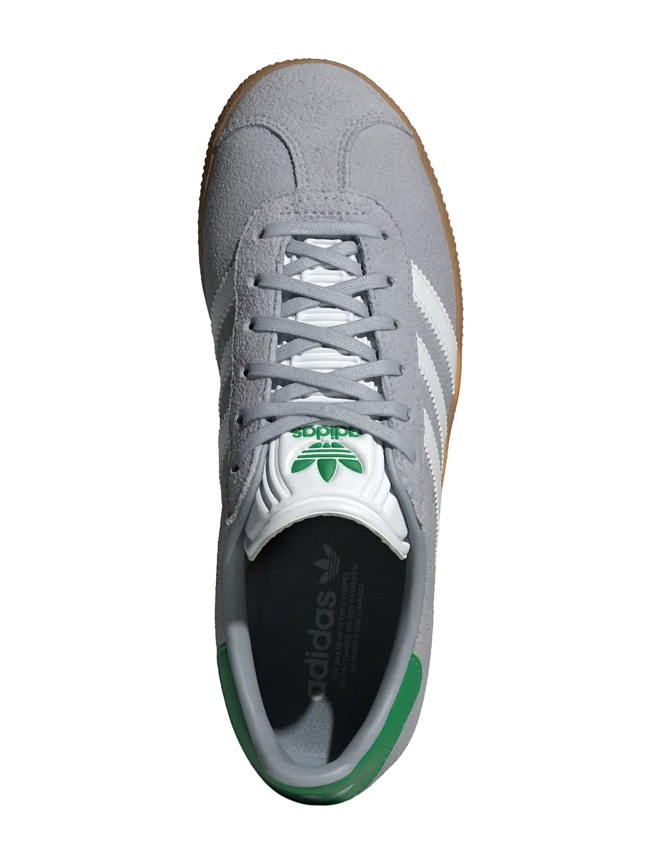 adidas Originals - GAZELLE J - niedriger schnitt - halsil/ftwwht/green - 4