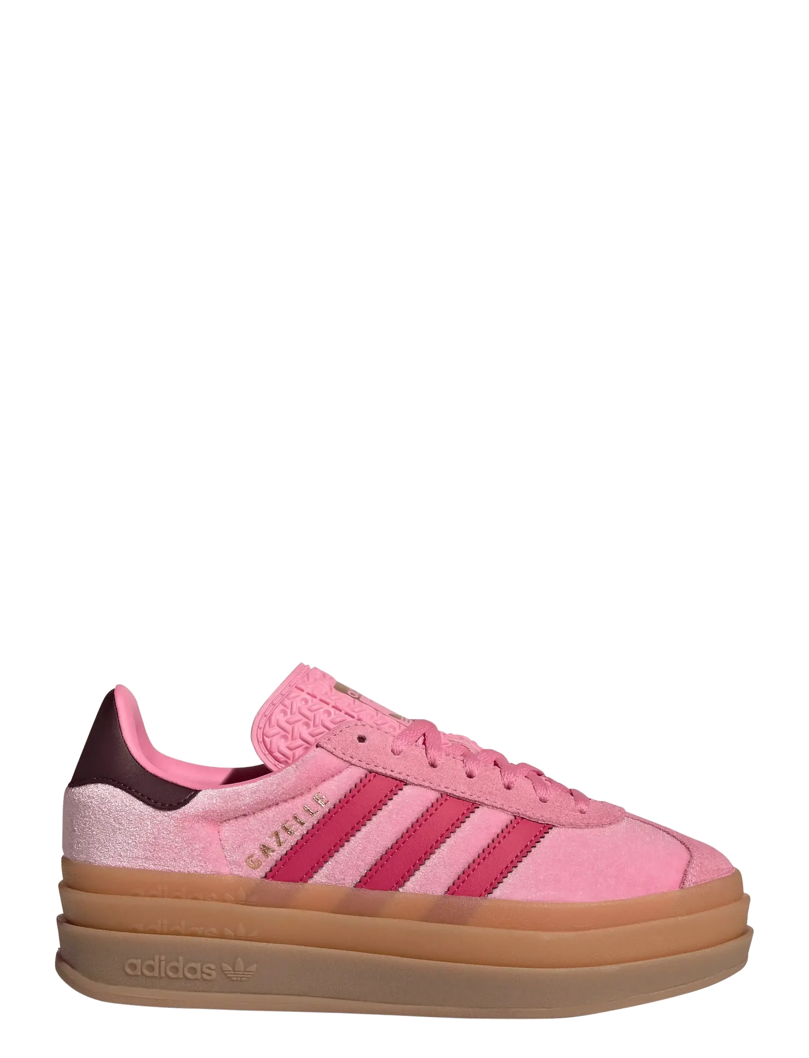 adidas Originals - GAZELLE BOLD J - blipnk/rubred/maroon - 1
