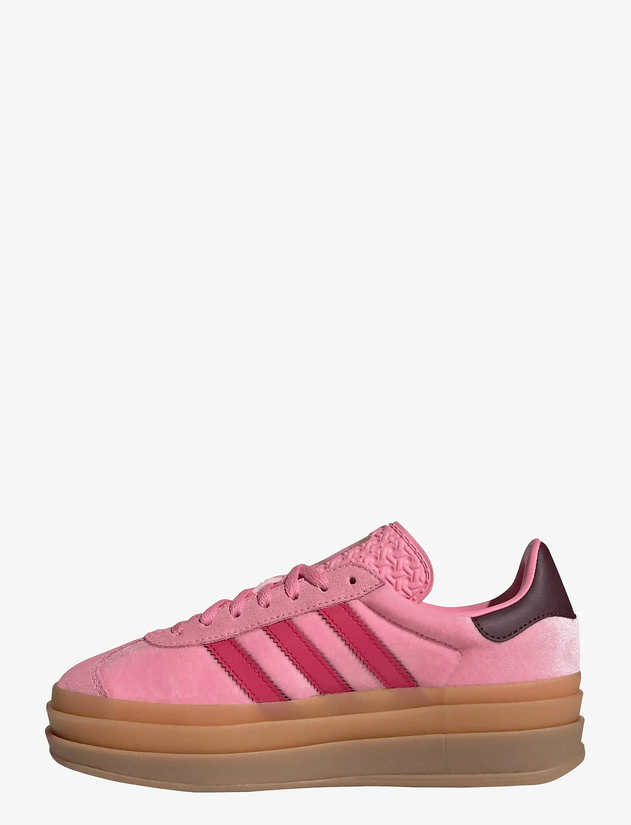 adidas Originals - GAZELLE BOLD J - låga sneakers - blipnk/rubred/maroon - 2