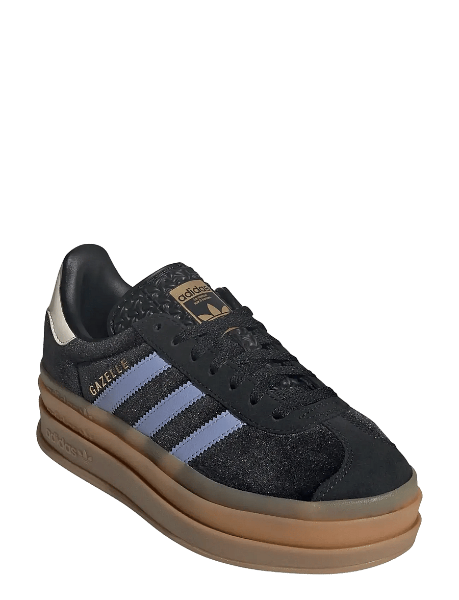 adidas Originals - GAZELLE BOLD J - cblack/bluspa/wonwhi - 0