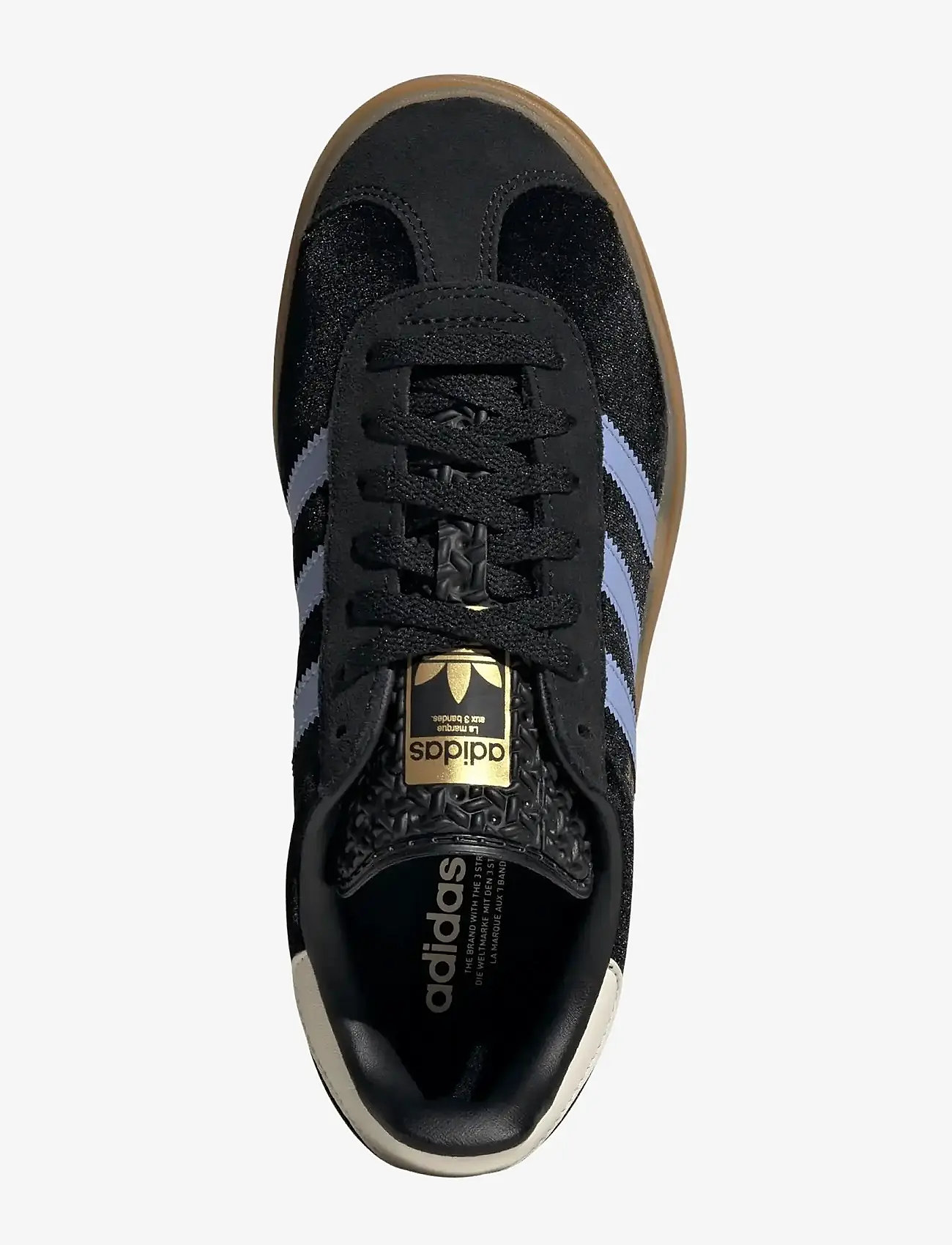 adidas Originals - GAZELLE BOLD J - lave sneakers - cblack/bluspa/wonwhi - 4