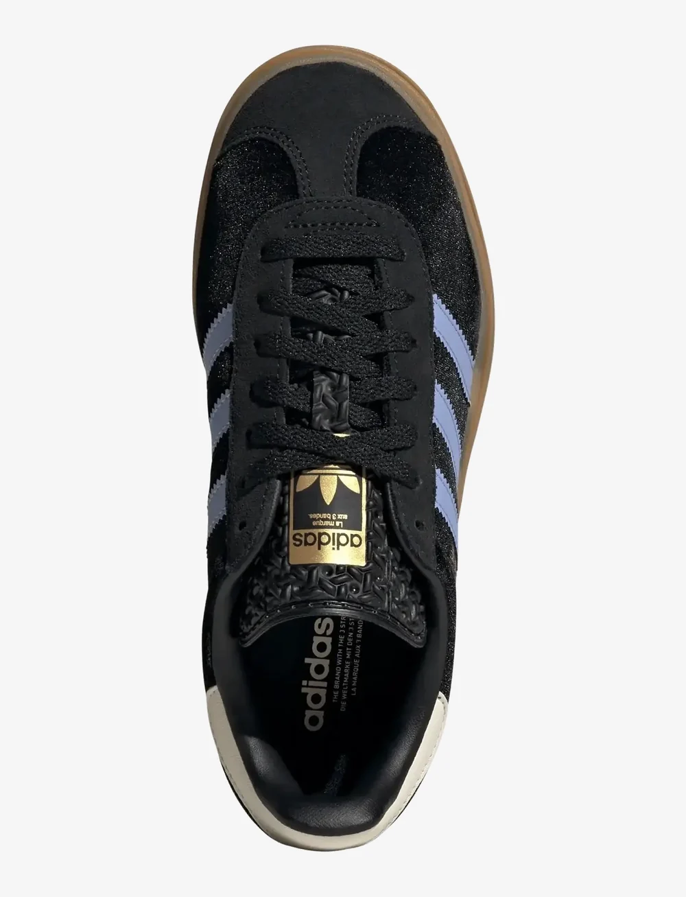adidas Originals - GAZELLE BOLD J - niedriger schnitt - cblack/bluspa/wonwhi - 4