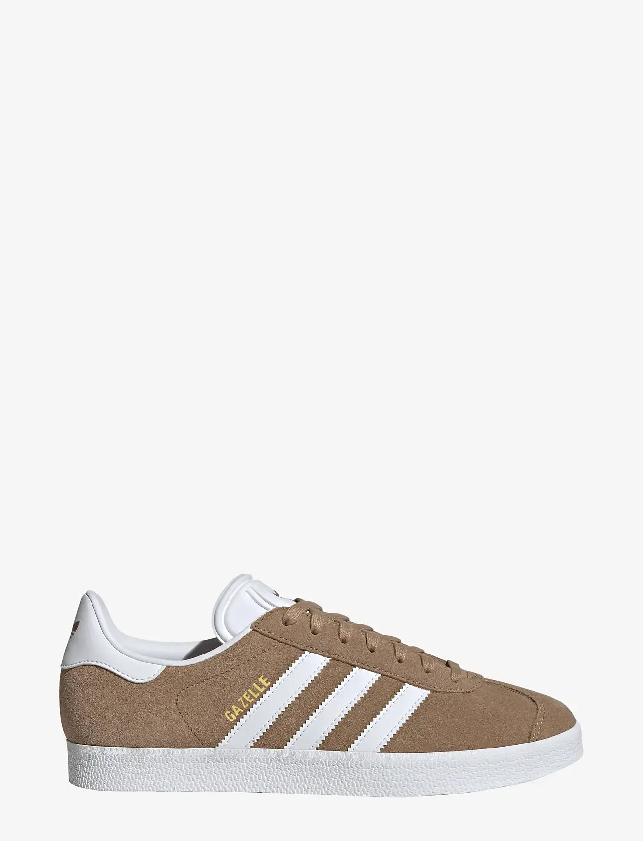 adidas Originals - GAZELLE - lave sneakers - supcol/ftwwht/goldmt - 1