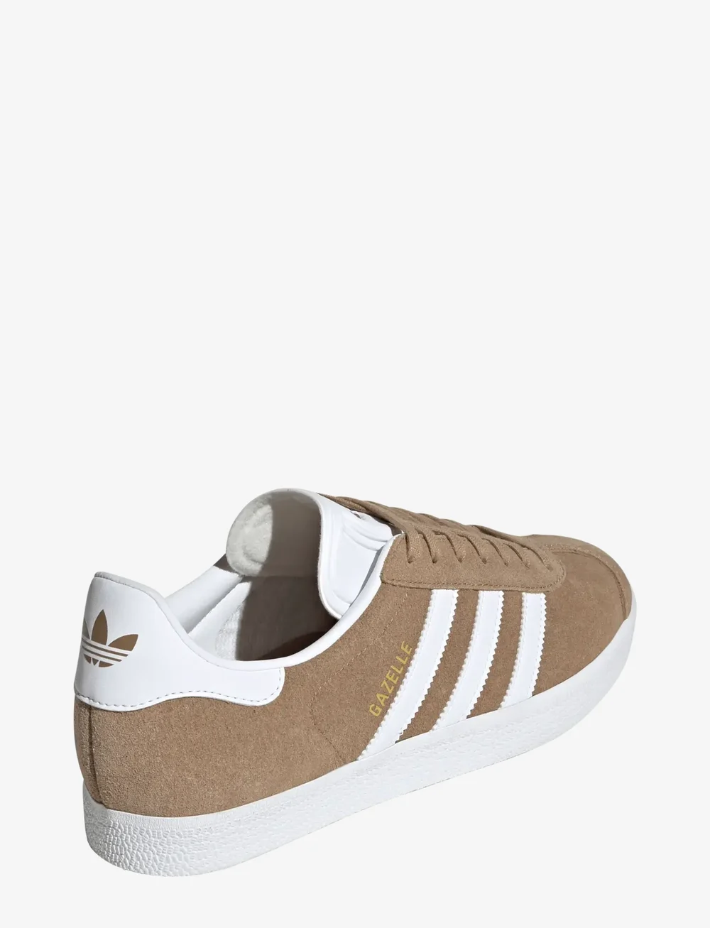 adidas Originals - GAZELLE - low tops - supcol/ftwwht/goldmt - 3