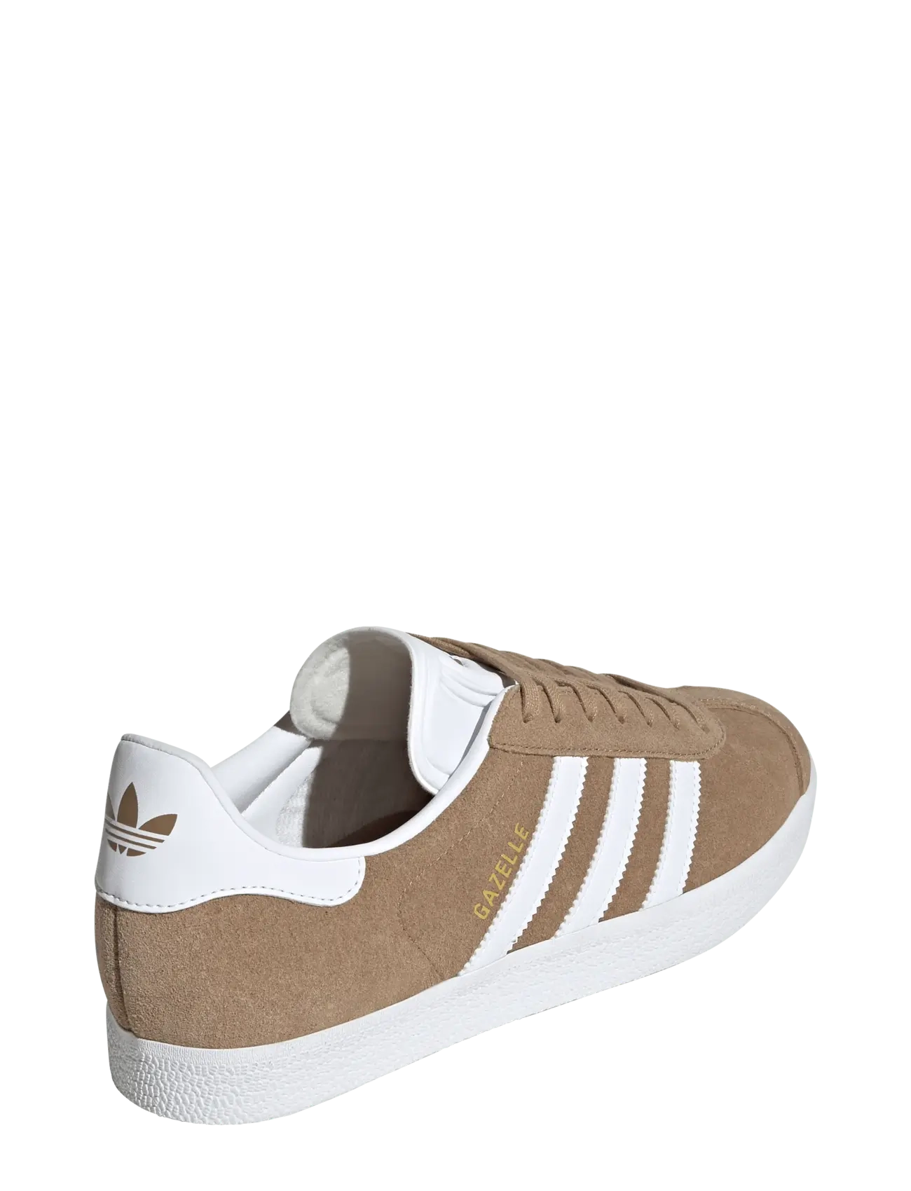 adidas Originals - GAZELLE - lave sneakers - supcol/ftwwht/goldmt - 3