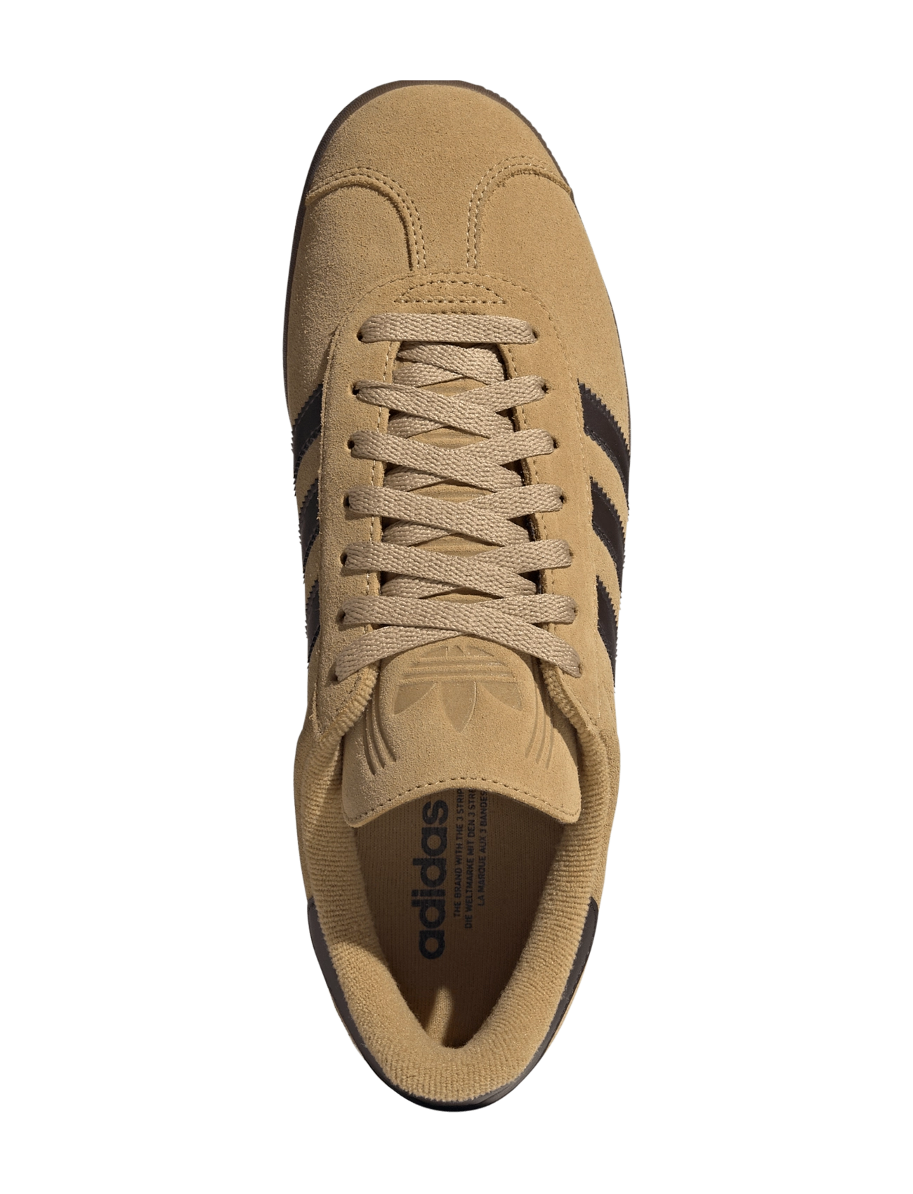 adidas Originals - GAZELLE - lave sneakers - golbei/dbrown/goldmt - 4