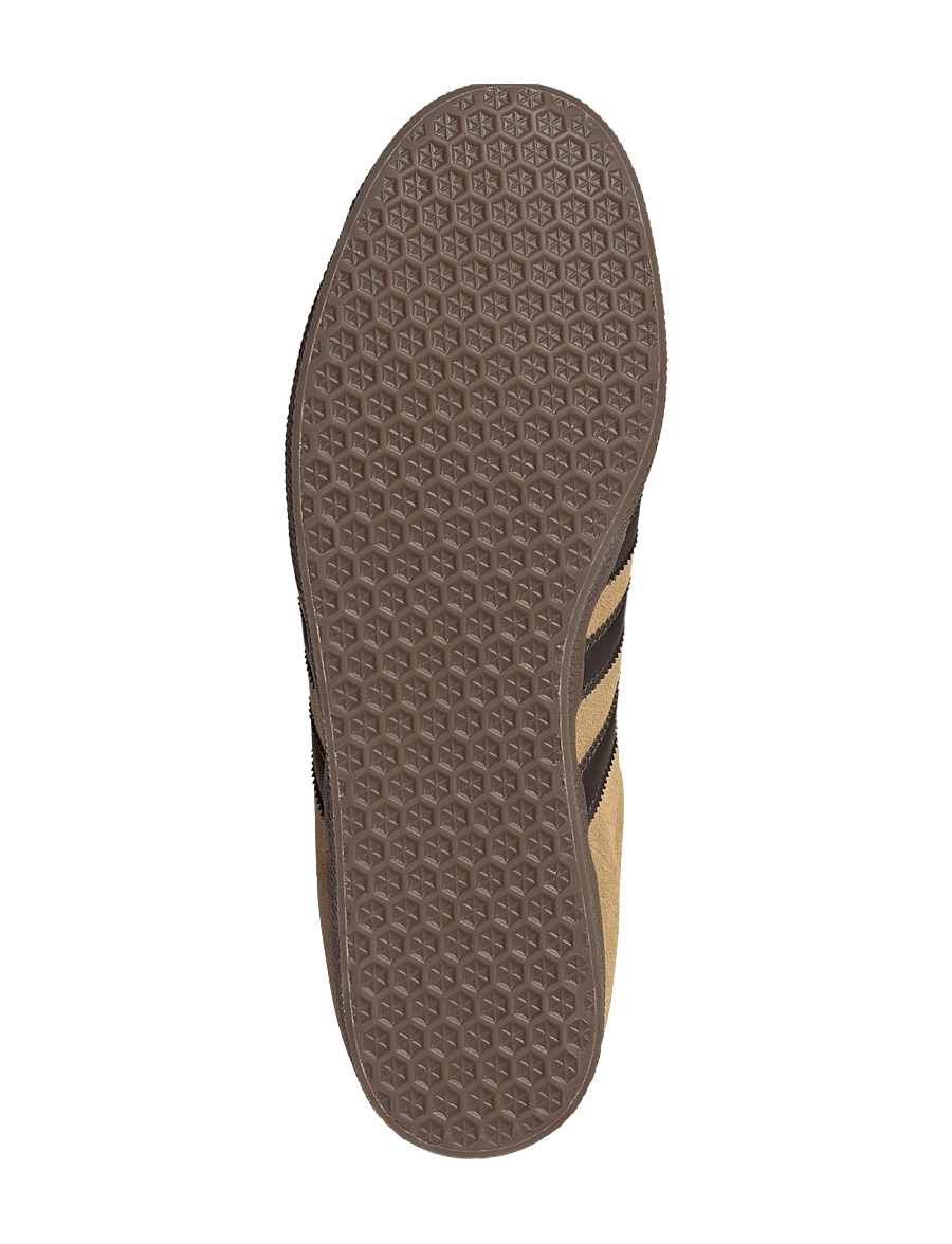 adidas Originals - GAZELLE - lave sneakers - golbei/dbrown/goldmt - 5