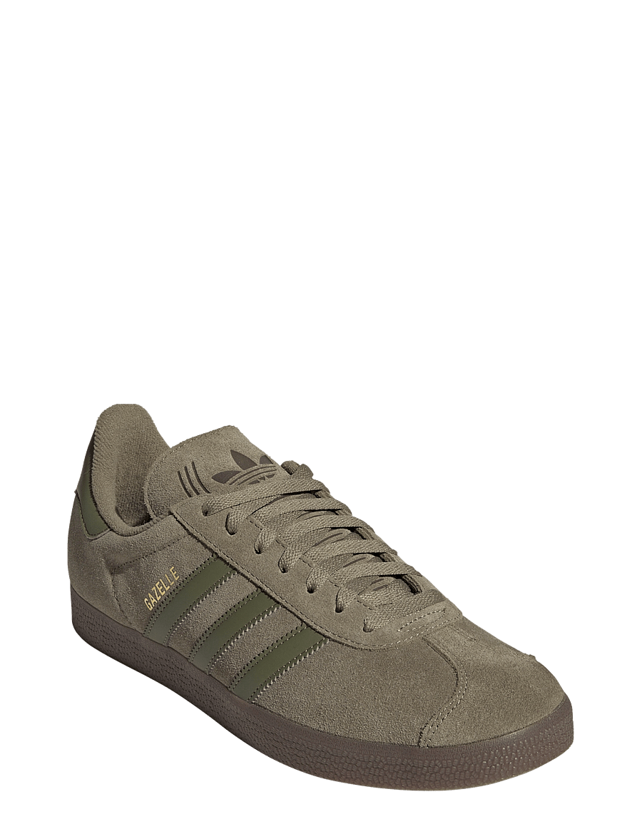 adidas Originals - GAZELLE - lav ankel - orbgrn/focoli/goldmt - 0
