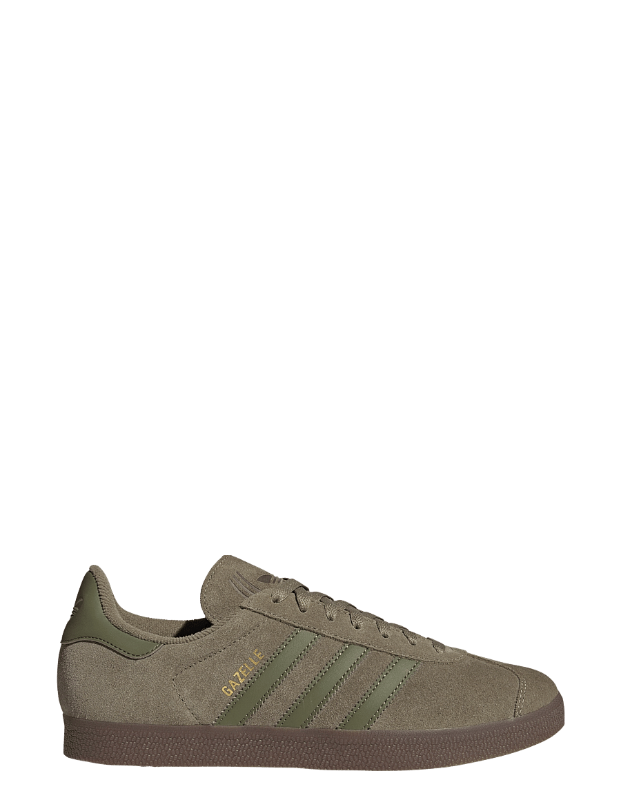 adidas Originals - GAZELLE - lav ankel - orbgrn/focoli/goldmt - 1