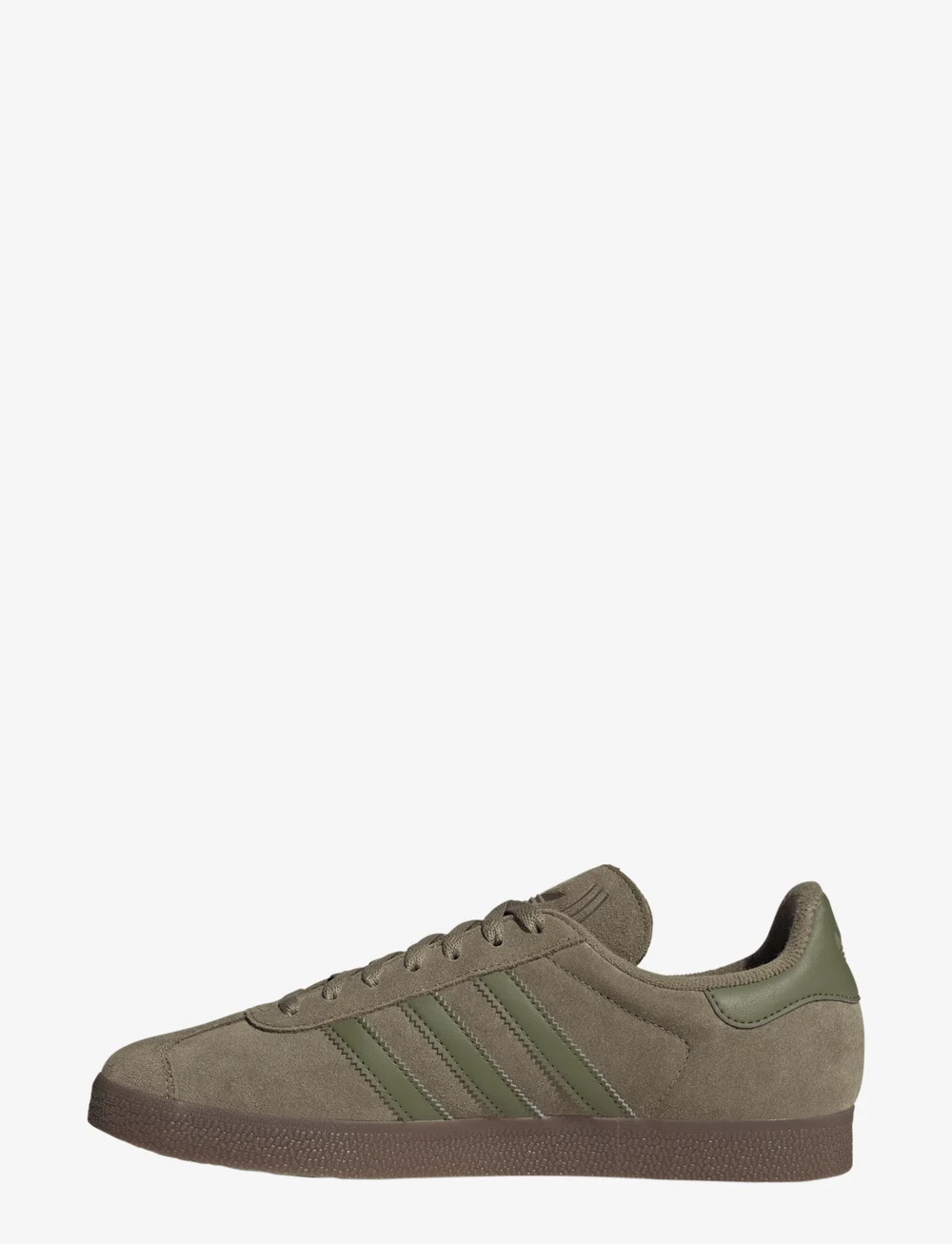 adidas Originals - GAZELLE - niedriger schnitt - orbgrn/focoli/goldmt - 2
