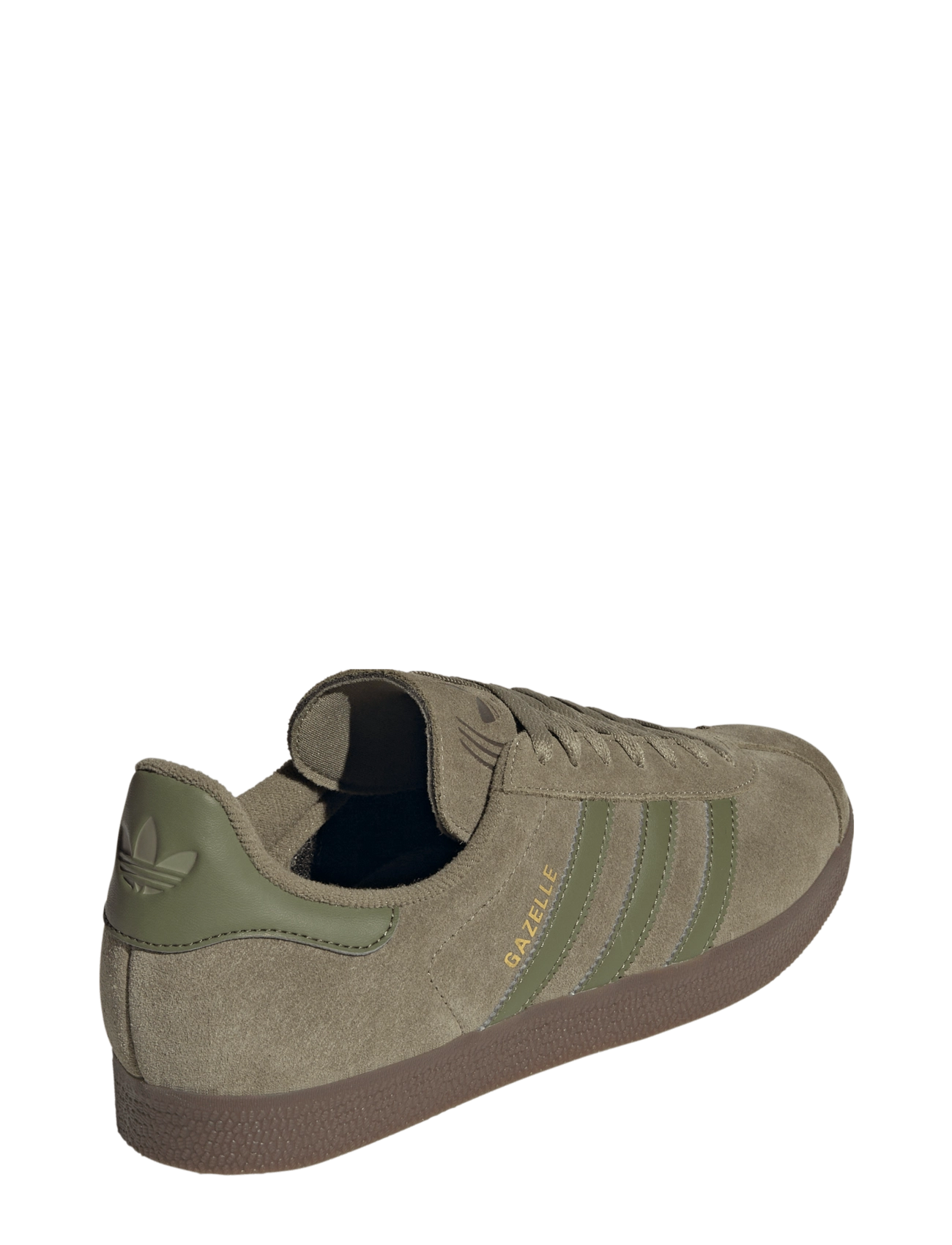 adidas Originals - GAZELLE - lav ankel - orbgrn/focoli/goldmt - 3