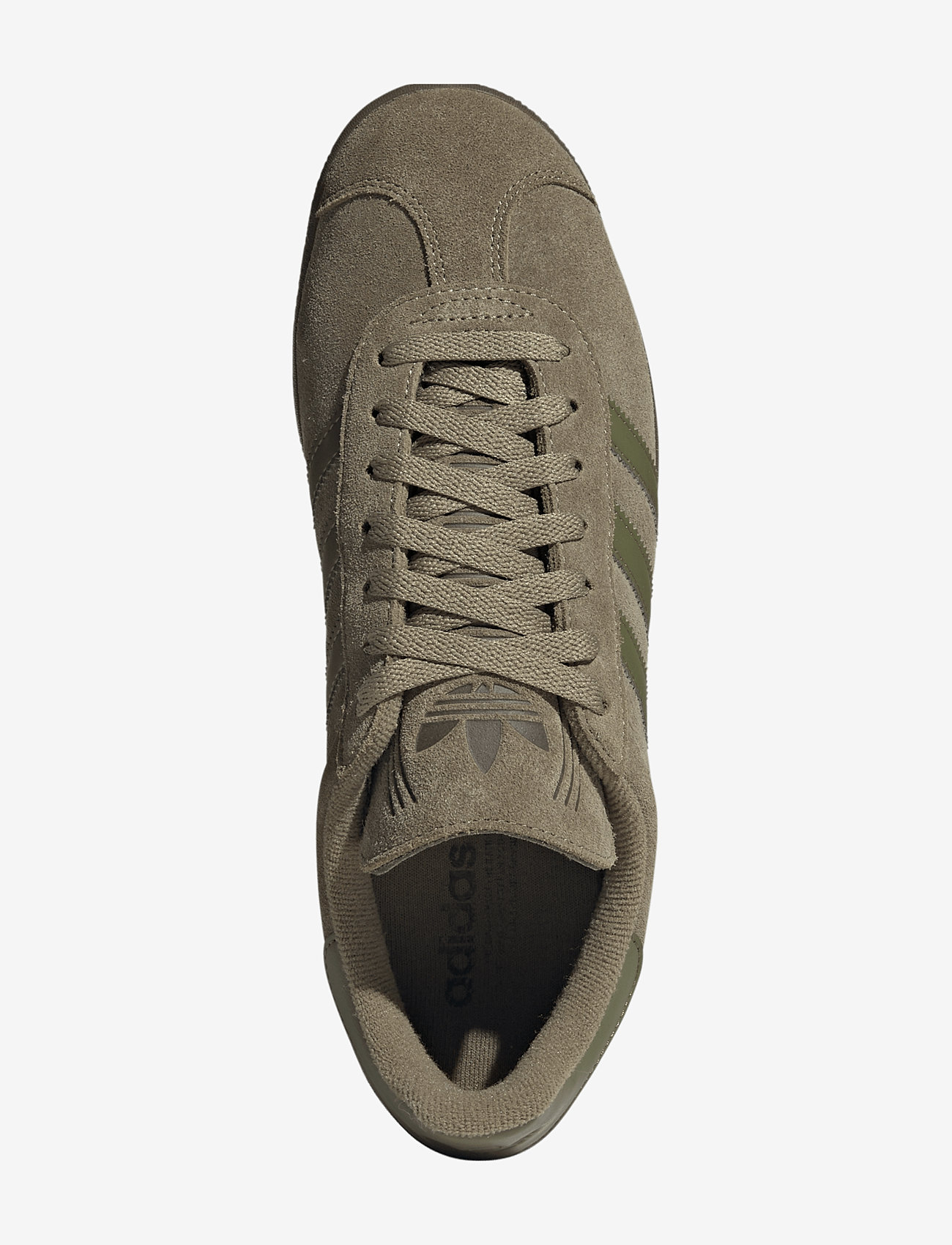 adidas Originals - GAZELLE - låga sneakers - orbgrn/focoli/goldmt - 4