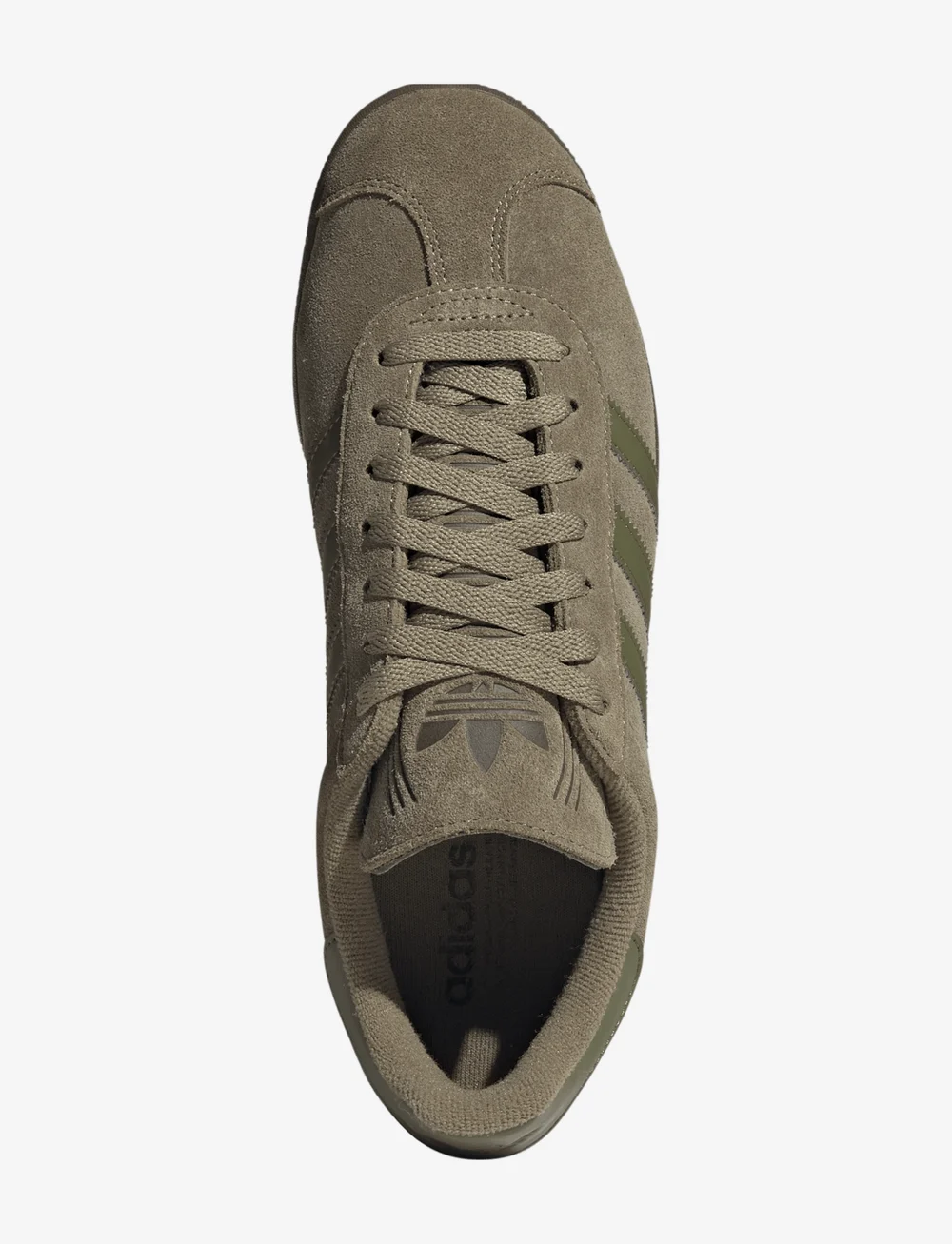 adidas Originals - GAZELLE - niedriger schnitt - orbgrn/focoli/goldmt - 4