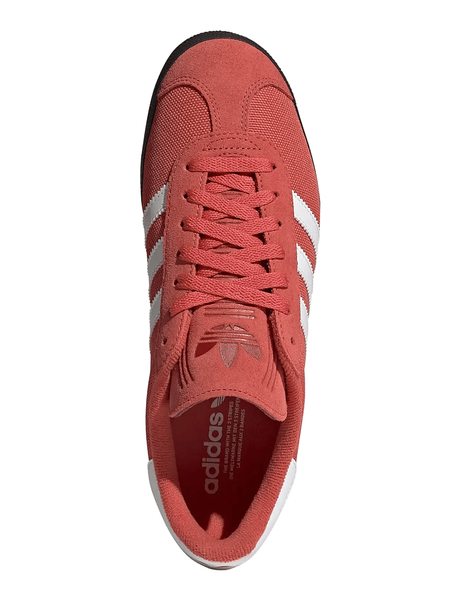 adidas Originals - GAZELLE - lave sneakers - crered/ftwwht/carbon - 4