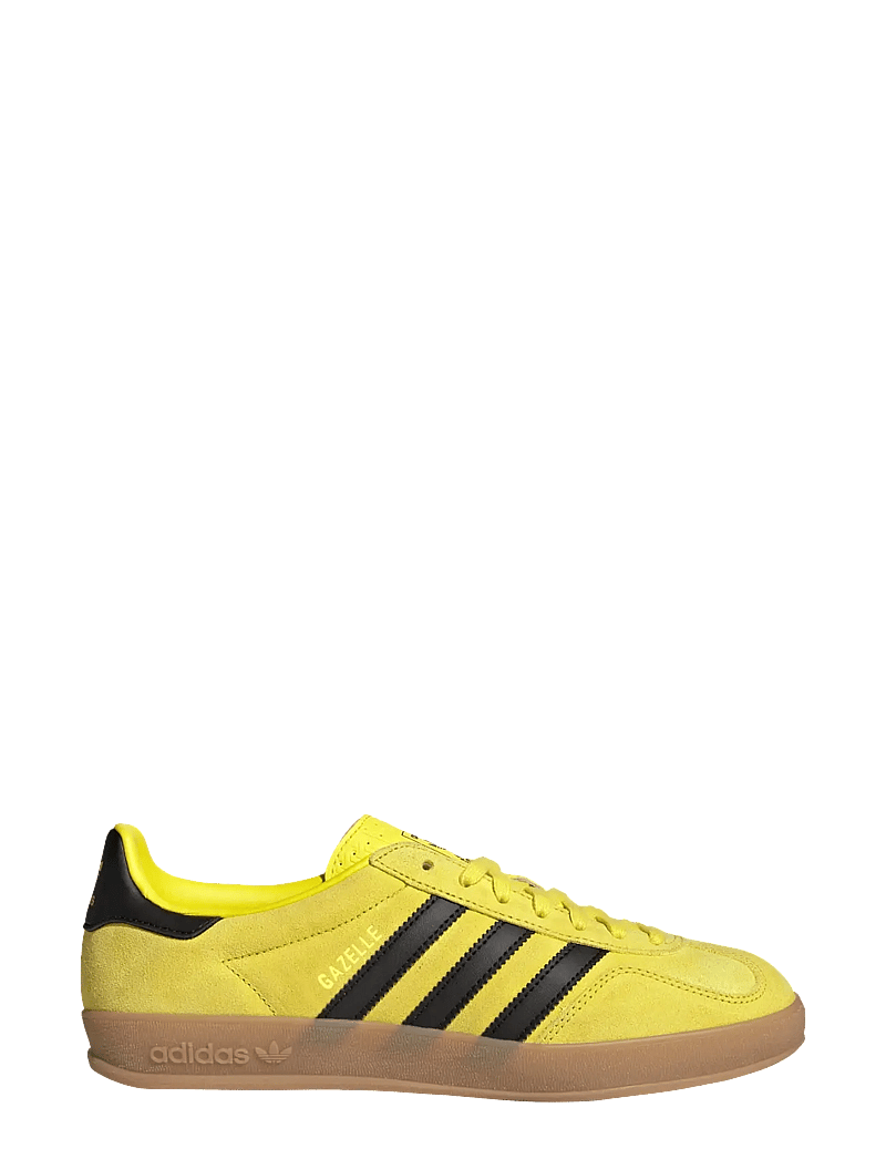 adidas Originals - GAZELLE INDOOR - kõrge säärega tossud - shoyel/cblack/goldmt - 1
