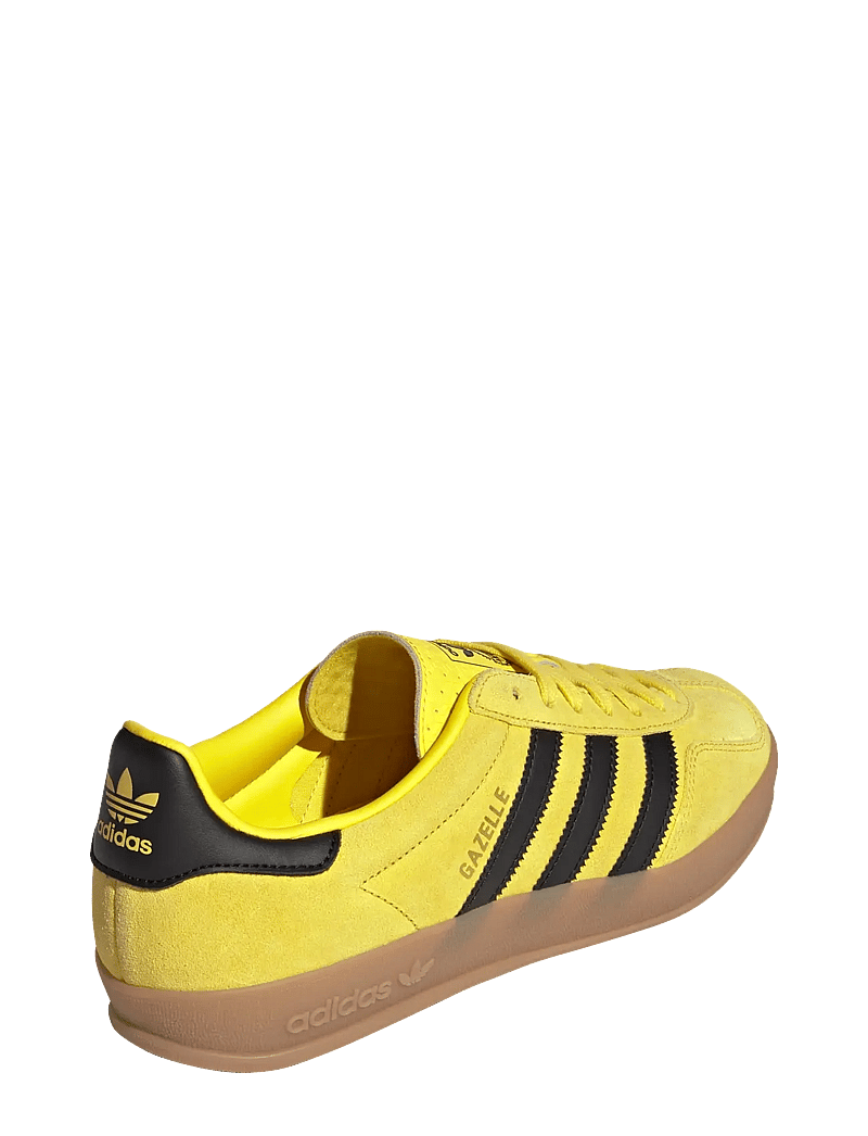 adidas Originals - GAZELLE INDOOR - kõrge säärega tossud - shoyel/cblack/goldmt - 3