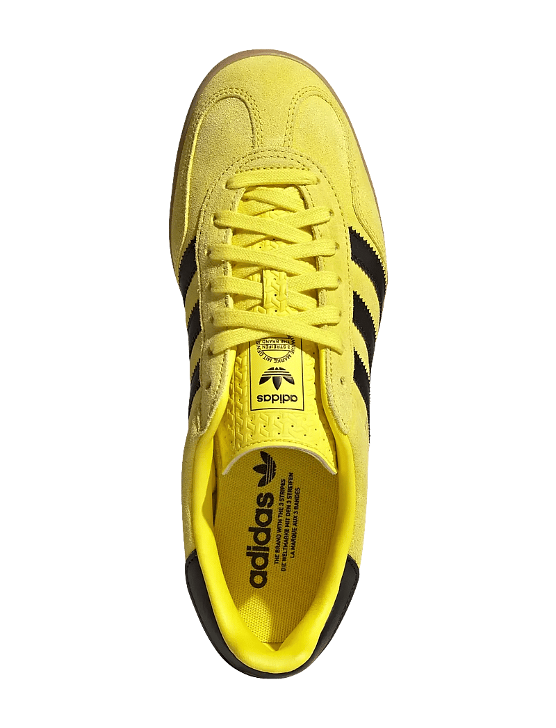 adidas Originals - GAZELLE INDOOR - kõrge säärega tossud - shoyel/cblack/goldmt - 4