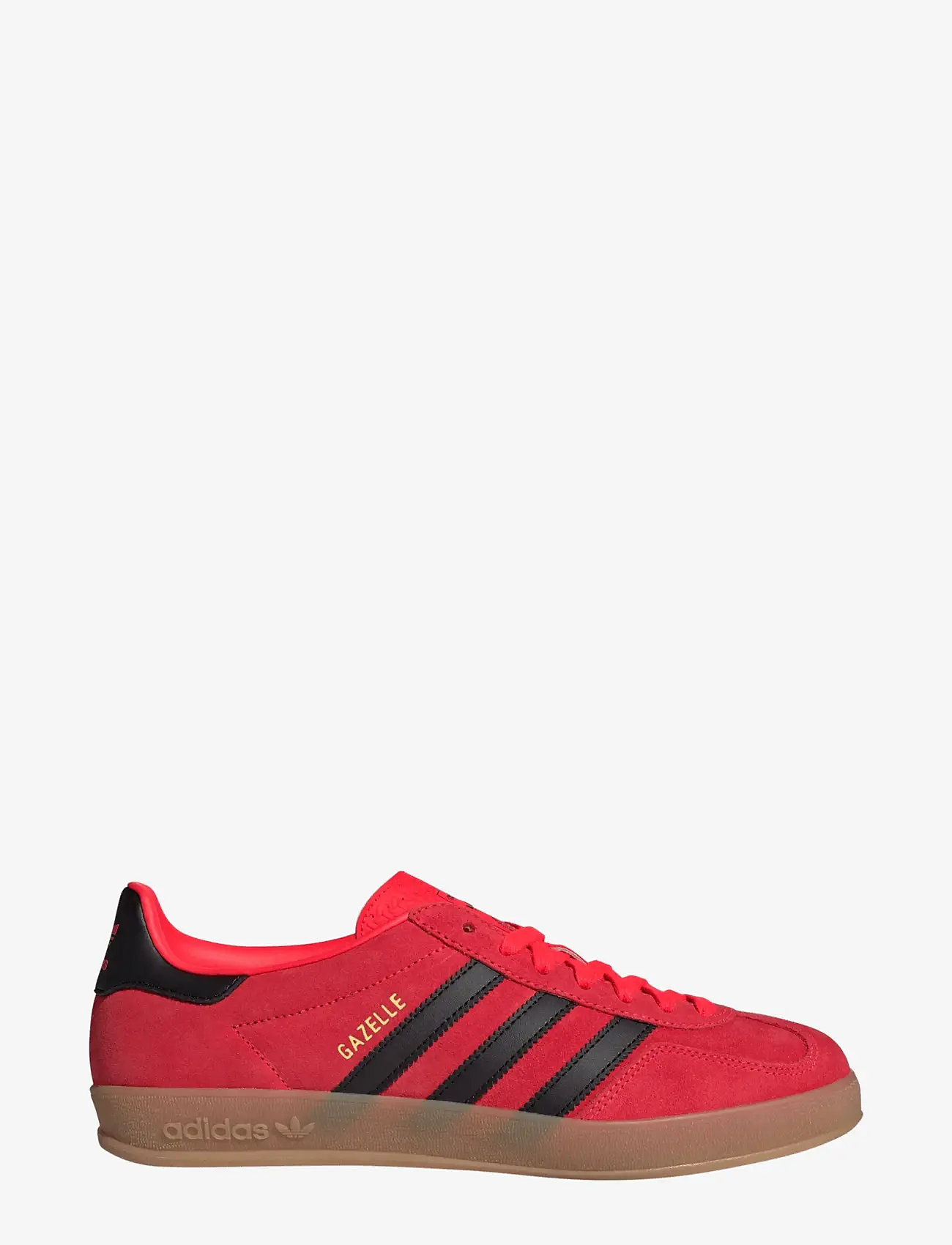 adidas Originals - GAZELLE INDOOR - low tops - lucred/cblack/goldmt - 1