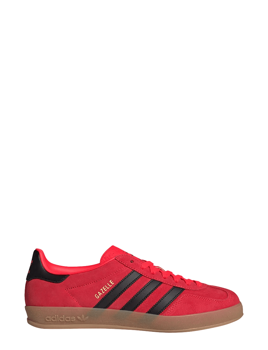 adidas Originals - GAZELLE INDOOR - niedriger schnitt - lucred/cblack/goldmt - 1