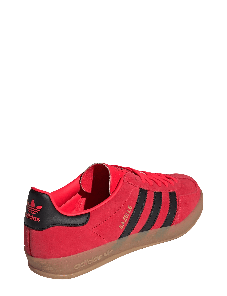adidas Originals - GAZELLE INDOOR - niedriger schnitt - lucred/cblack/goldmt - 3